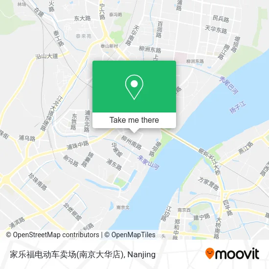家乐福电动车卖场(南京大华店) map