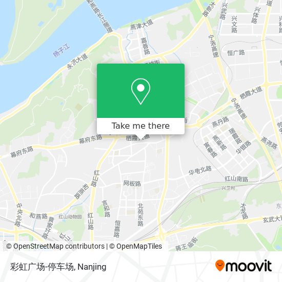彩虹广场-停车场 map
