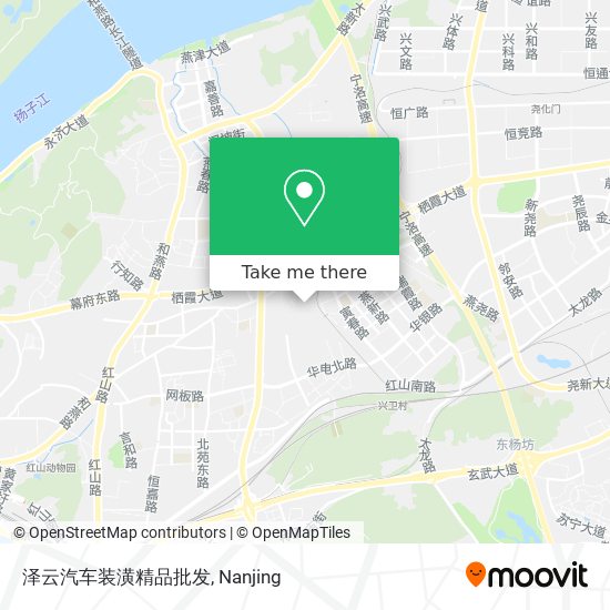 泽云汽车装潢精品批发 map