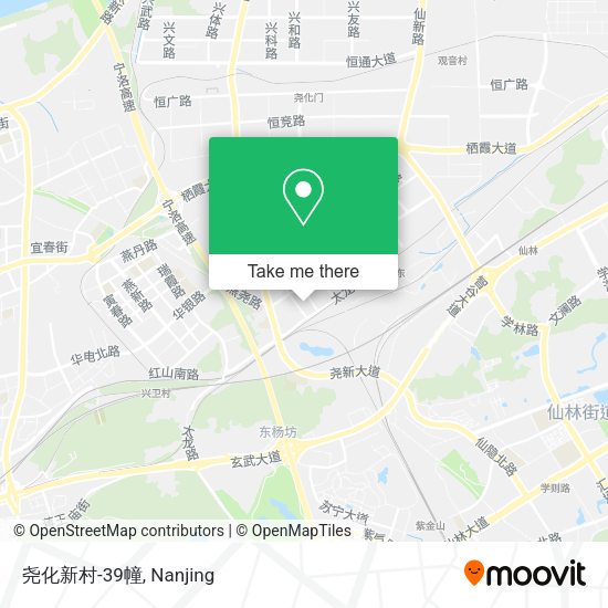 尧化新村-39幢 map