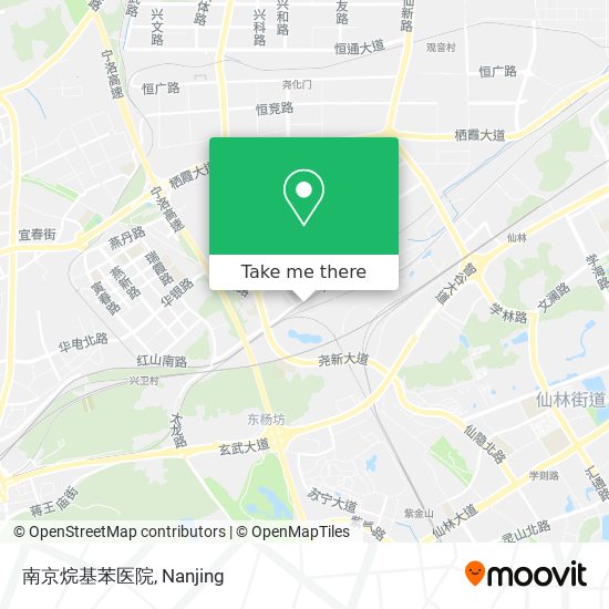 南京烷基苯医院 map