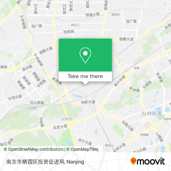 南京市栖霞区投资促进局 map