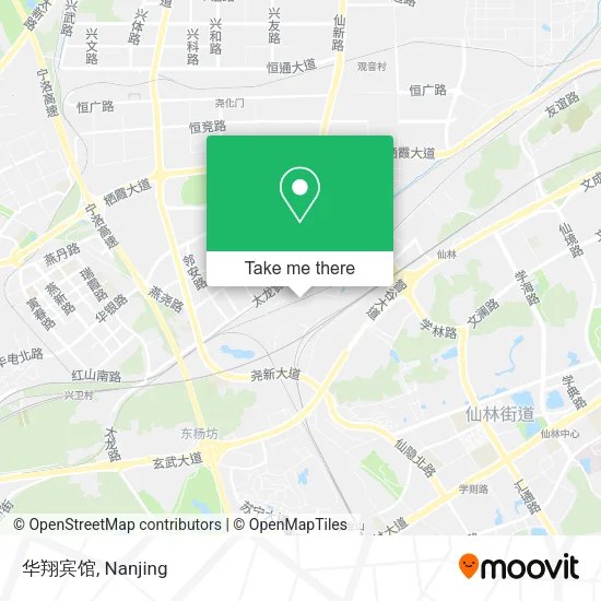 华翔宾馆 map