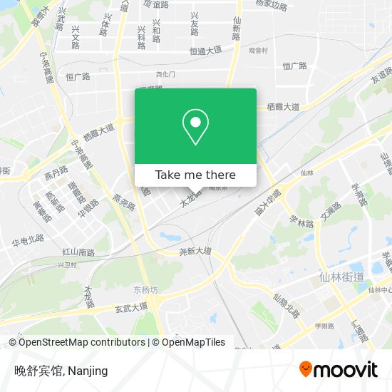 晚舒宾馆 map
