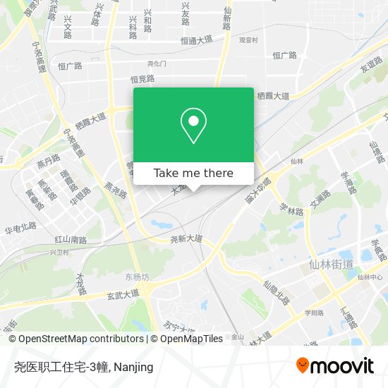 尧医职工住宅-3幢 map