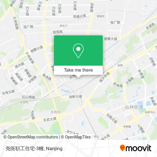 尧医职工住宅-3幢 map