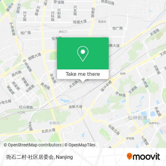 尧石二村-社区居委会 map