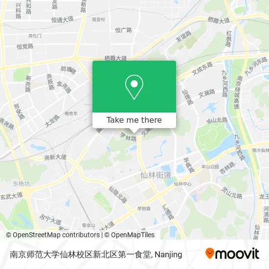 南京师范大学仙林校区新北区第一食堂 map