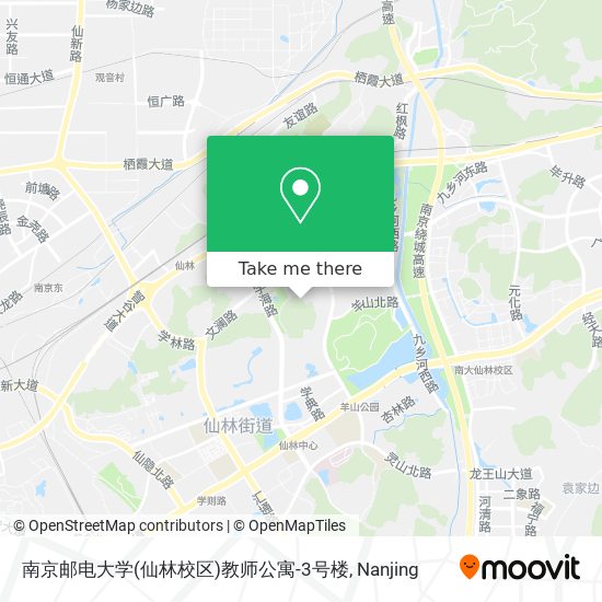 南京邮电大学(仙林校区)教师公寓-3号楼 map