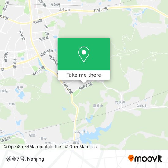 紫金7号 map