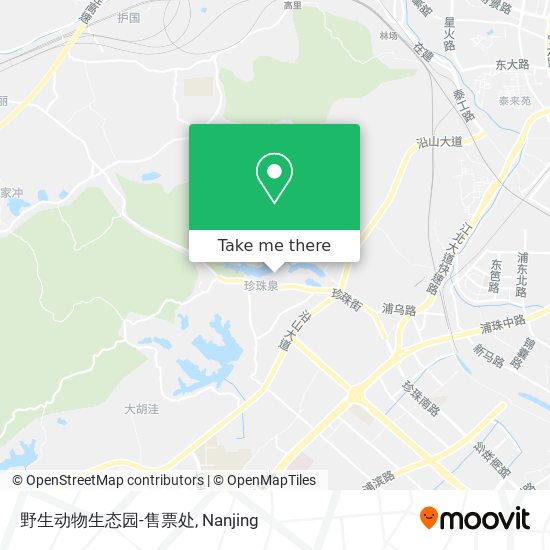 野生动物生态园-售票处 map
