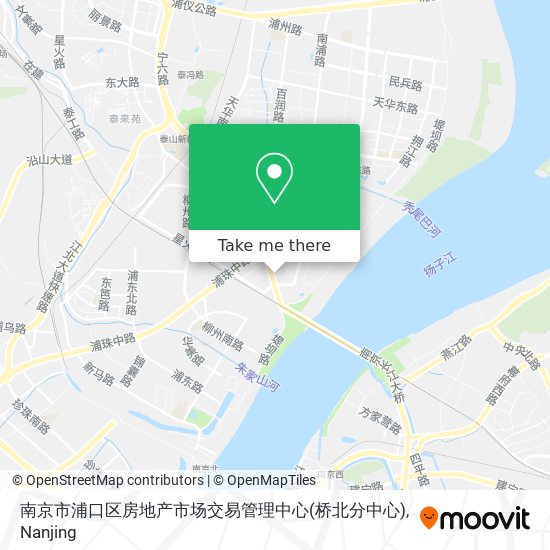 南京市浦口区房地产市场交易管理中心(桥北分中心) map