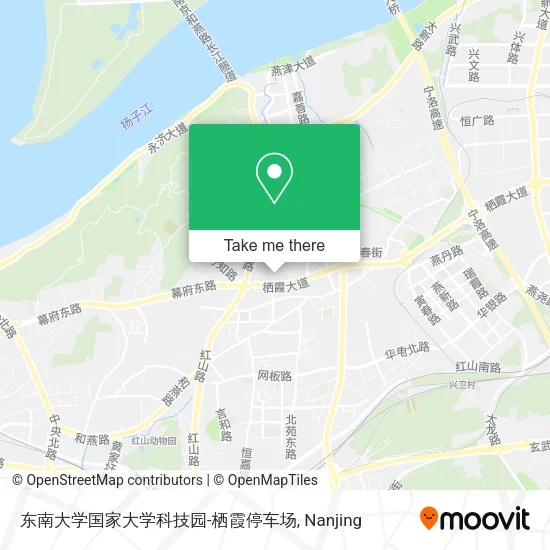 东南大学国家大学科技园-栖霞停车场 map
