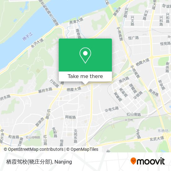栖霞驾校(晓庄分部) map