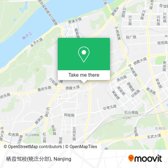 栖霞驾校(晓庄分部) map