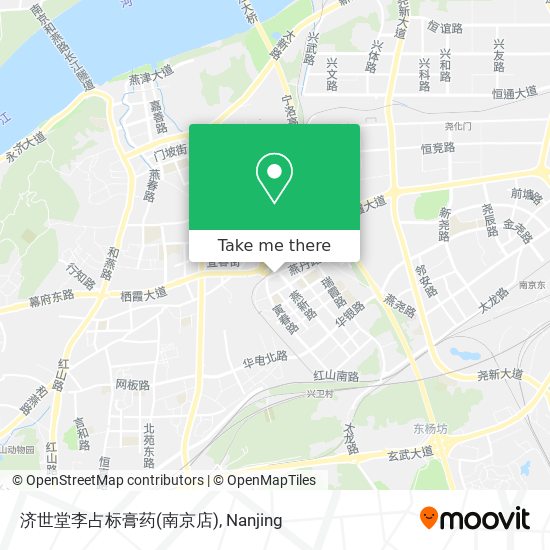 济世堂李占标膏药(南京店) map