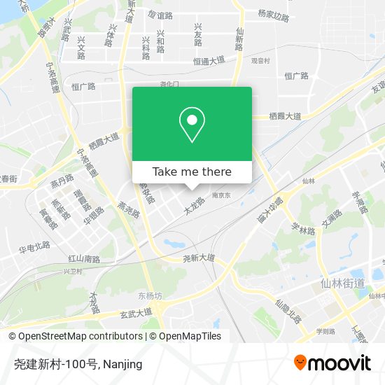 尧建新村-100号 map