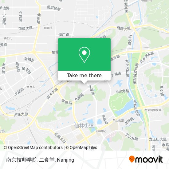 南京技师学院-二食堂 map