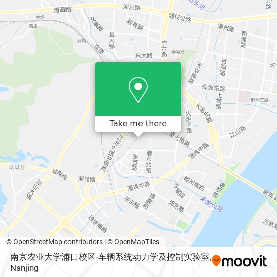 南京农业大学浦口校区-车辆系统动力学及控制实验室 map