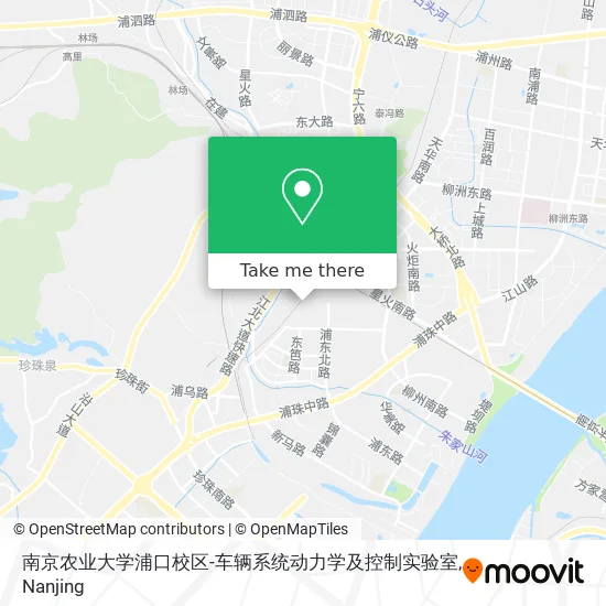 南京农业大学浦口校区-车辆系统动力学及控制实验室 map