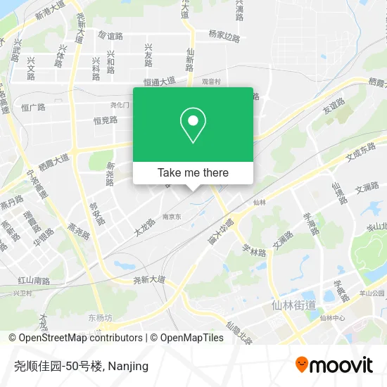 尧顺佳园-50号楼 map