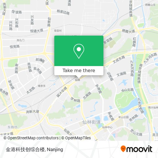 金港科技创综合楼 map