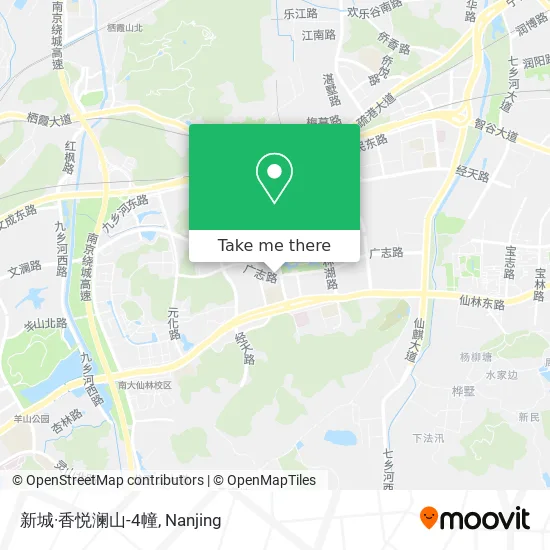 新城·香悦澜山-4幢 map