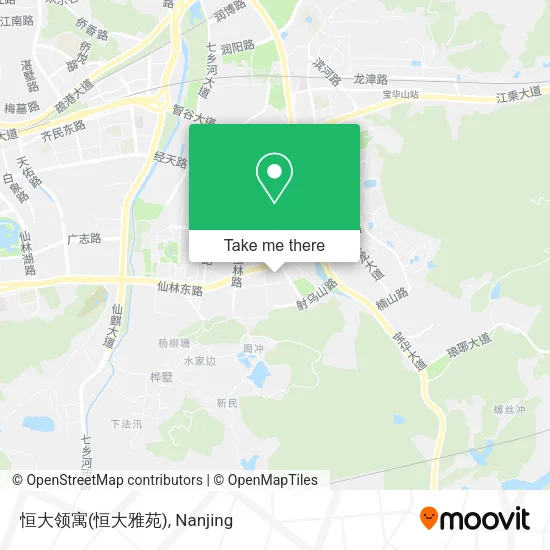 恒大领寓(恒大雅苑) map