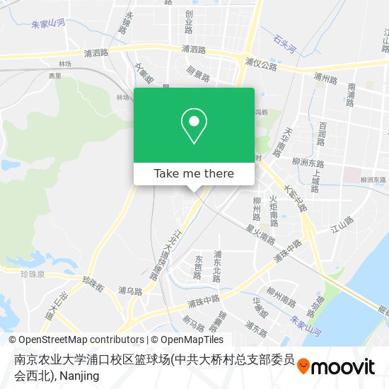 南京农业大学浦口校区篮球场(中共大桥村总支部委员会西北) map
