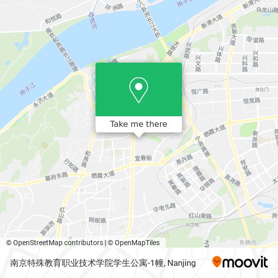 南京特殊教育职业技术学院学生公寓-1幢 map