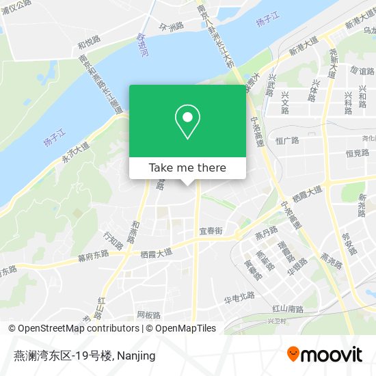 燕澜湾东区-19号楼 map