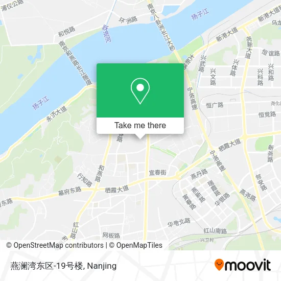 燕澜湾东区-19号楼 map