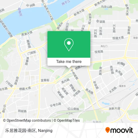 乐居雅花园-南区 map