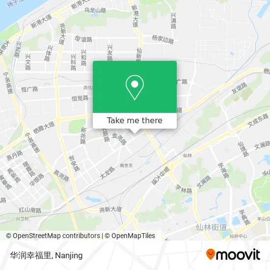 华润幸福里 map