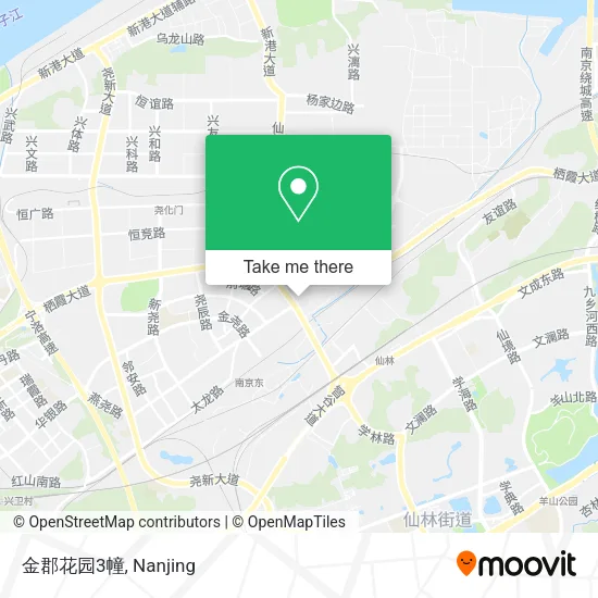 金郡花园3幢 map