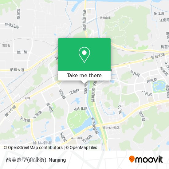 酷美造型(商业街) map