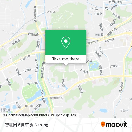 智慧园-6停车场 map