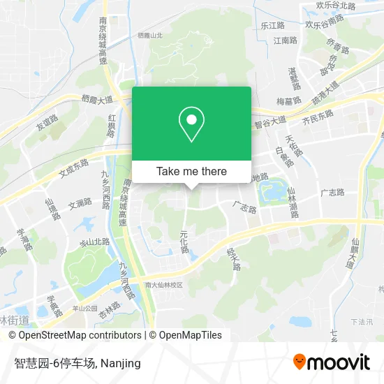 智慧园-6停车场 map