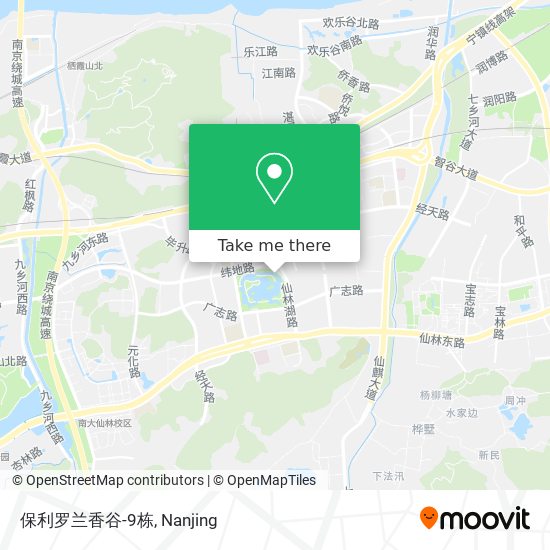 保利罗兰香谷-9栋 map