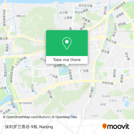 保利罗兰香谷-9栋 map
