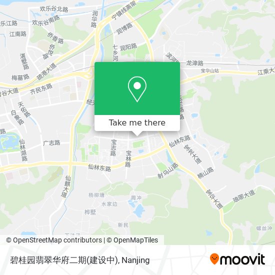 碧桂园翡翠华府二期(建设中) map