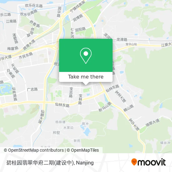 碧桂园翡翠华府二期(建设中) map