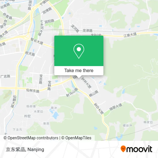 京东紫晶 map