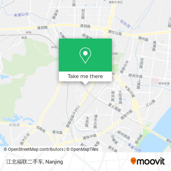 江北福联二手车 map