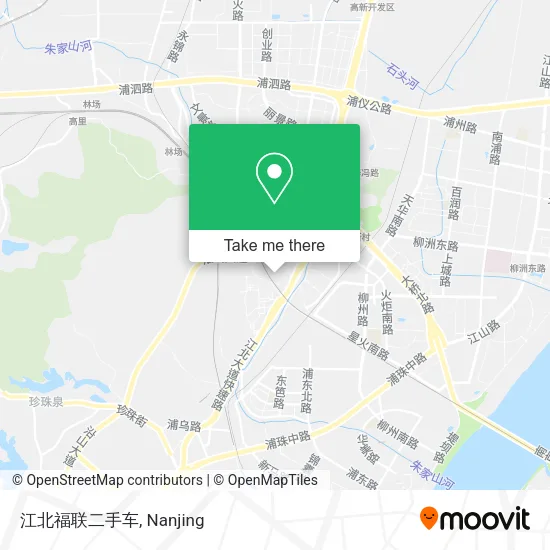 江北福联二手车 map