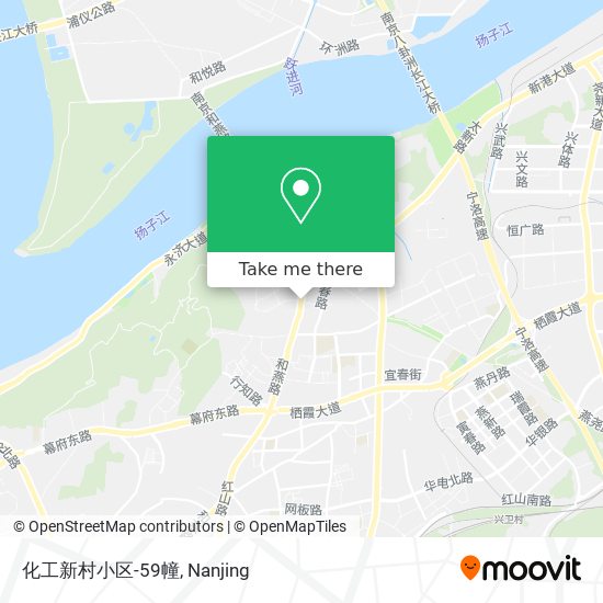 化工新村小区-59幢 map