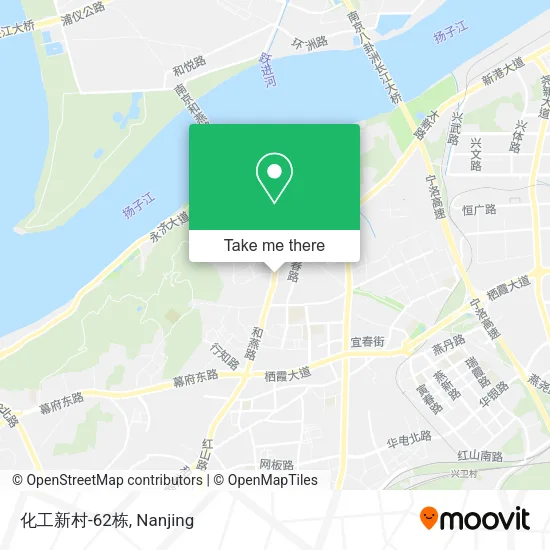 化工新村-62栋 map