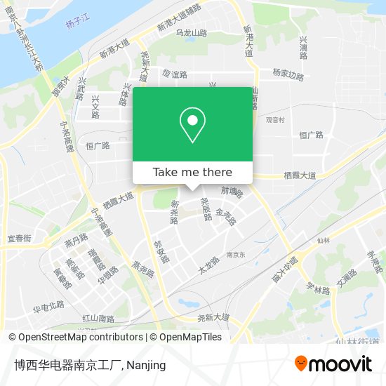 博西华电器南京工厂 map