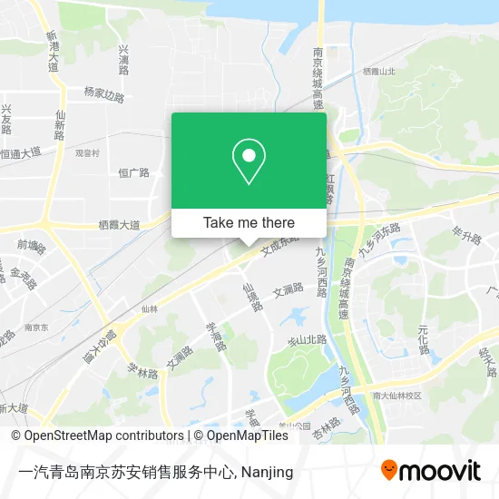一汽青岛南京苏安销售服务中心 map