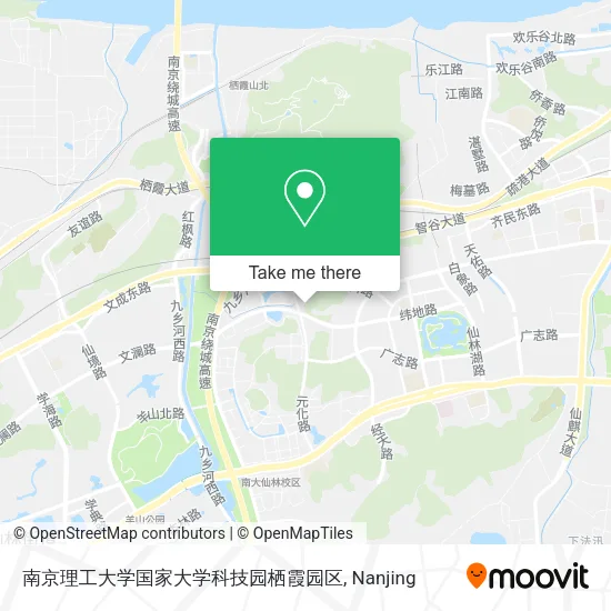 南京理工大学国家大学科技园栖霞园区 map